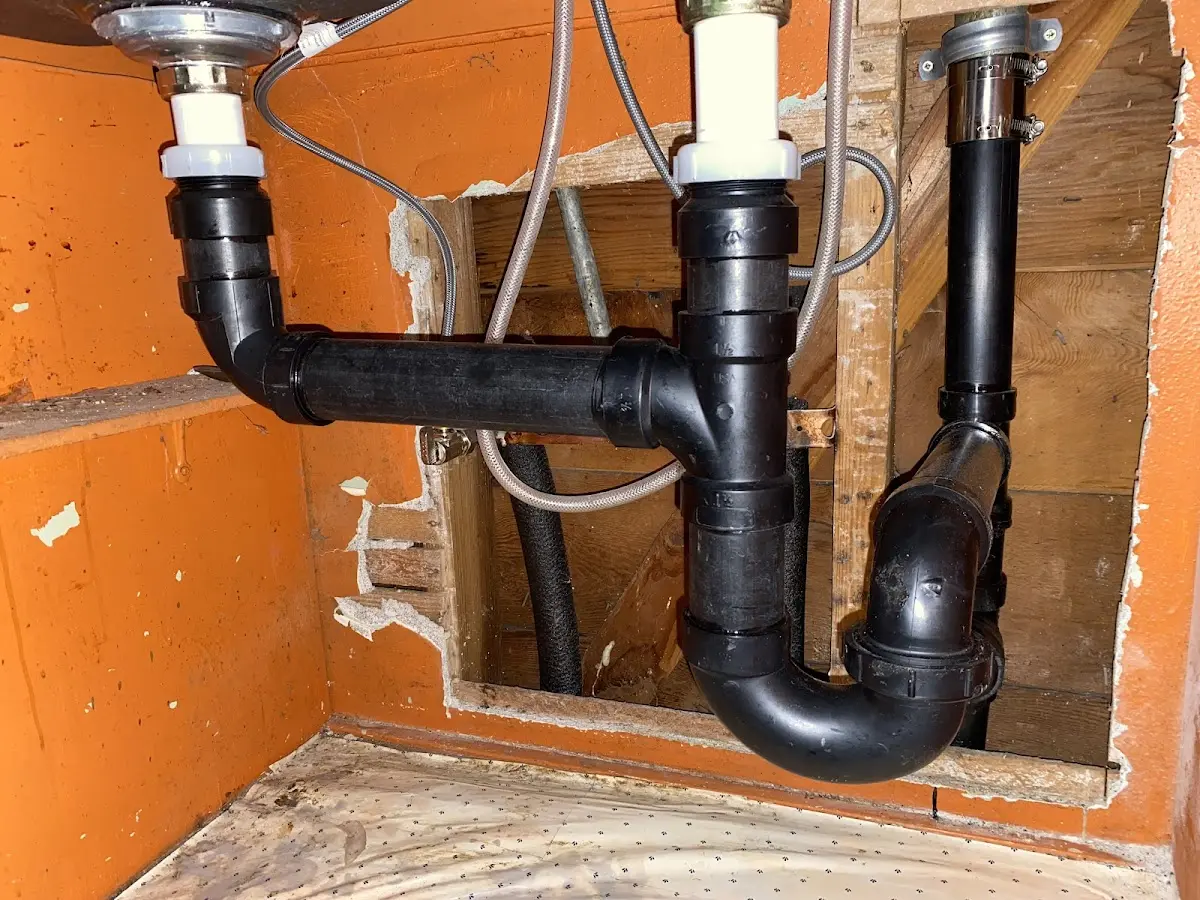 Professional Repiping Services equipment and tools on the job in Portland